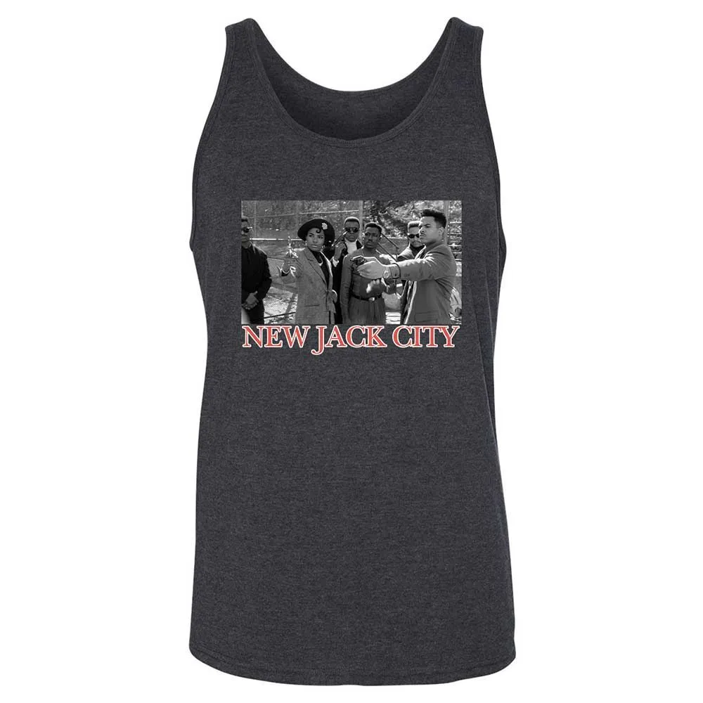 Unisex Jersey Tank - NGGF2NUK - Dark Grey Heather - 5
