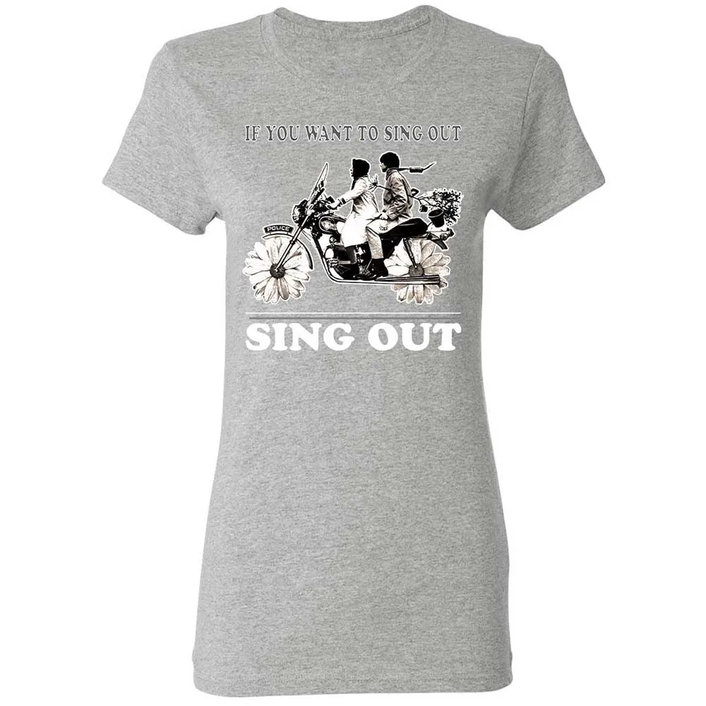 If you want to sing out, sing out - Sport Grey - 14