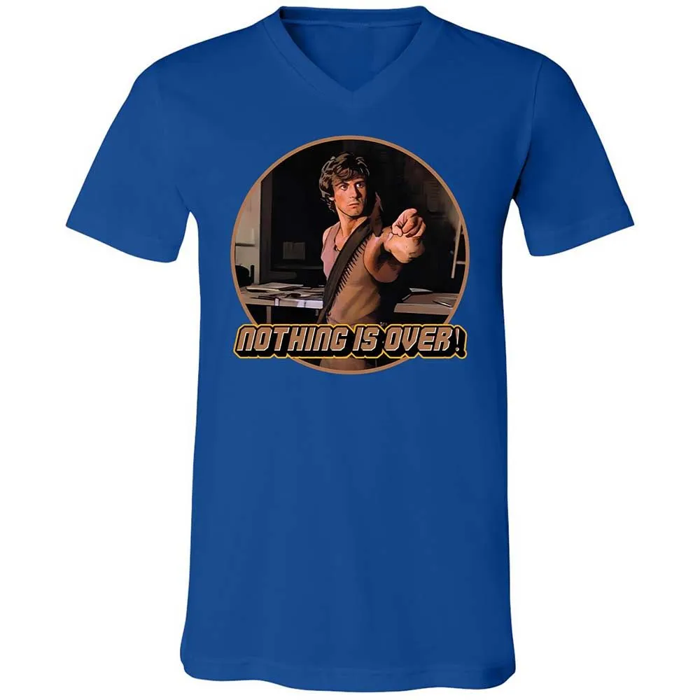 Unisex V-Neck T-Shirt - MSABL1HT - True Royal - 4