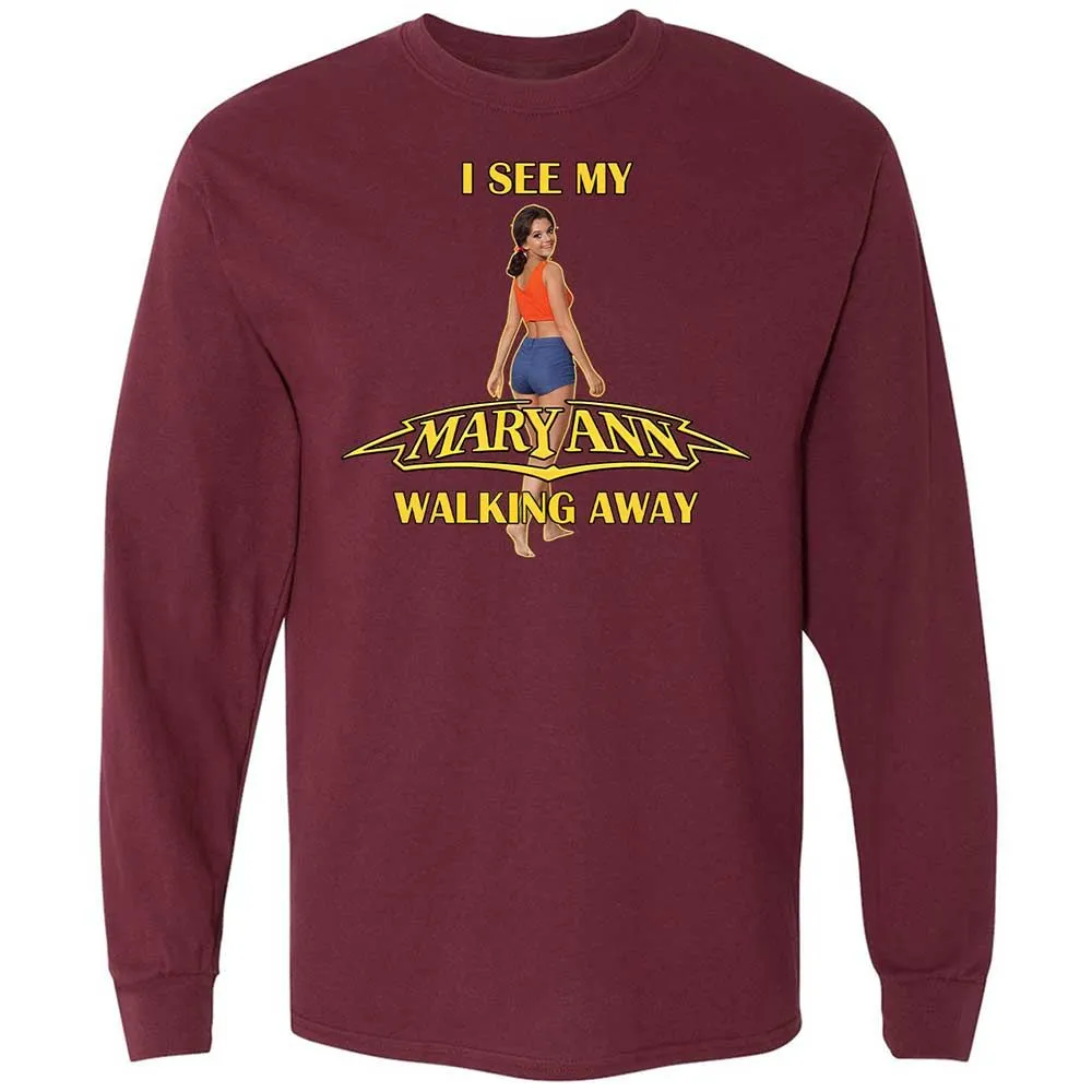 Long Sleeve T-Shirt - SLFGYEKS - Maroon - 6