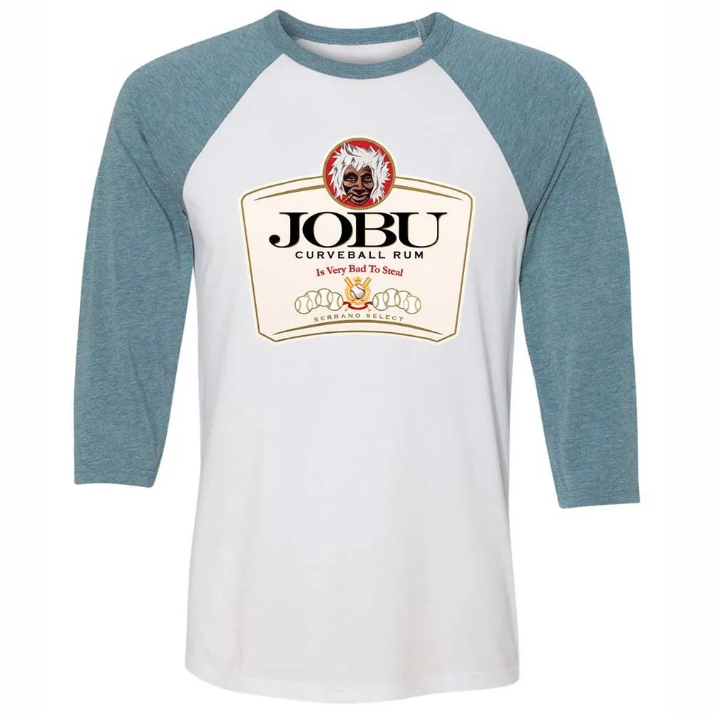 Unisex 3/4 Baseball Tee - 6XR5SKP3 - White/Denim - 3