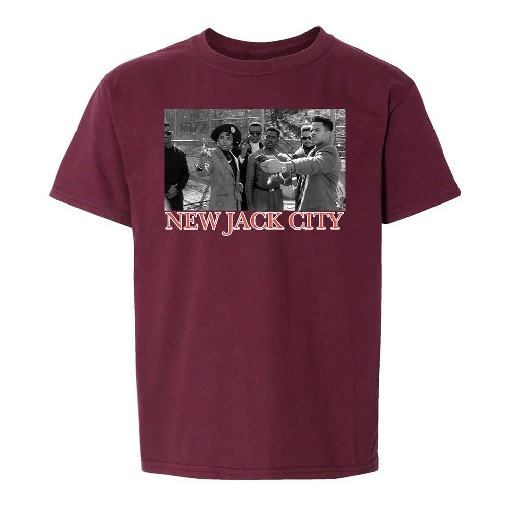 Kids T-Shirt - 6R541EB6 - Maroon - 14