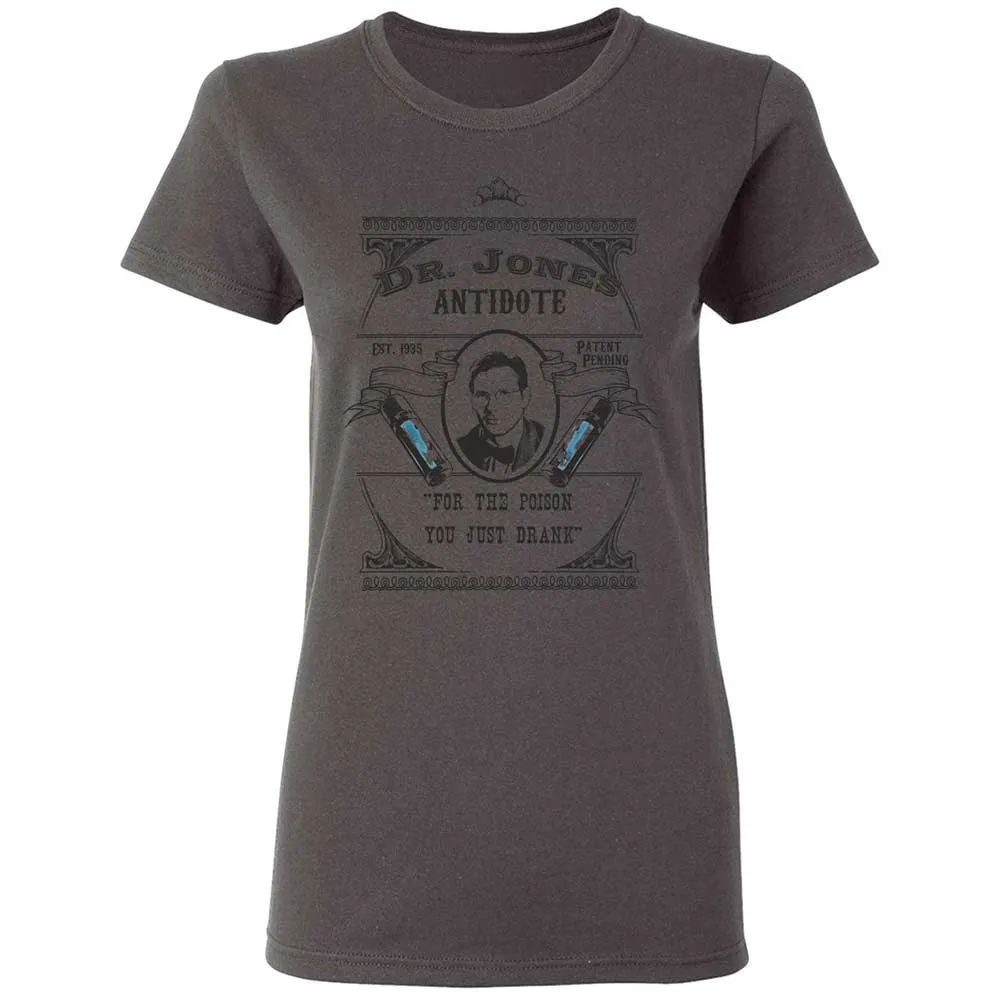 Women's T-Shirt - H2BKMZX5 - Charcoal - 15