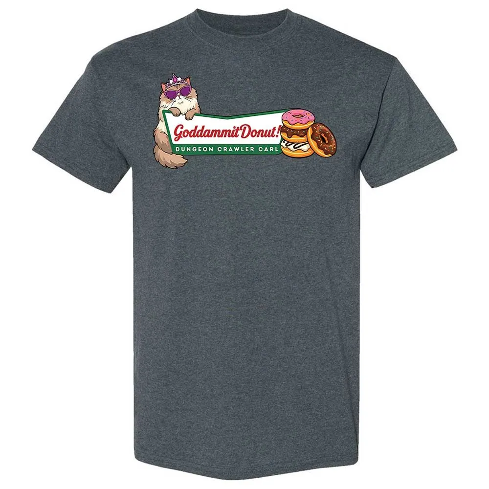 Goddammit Donut - Dark Heather - 19