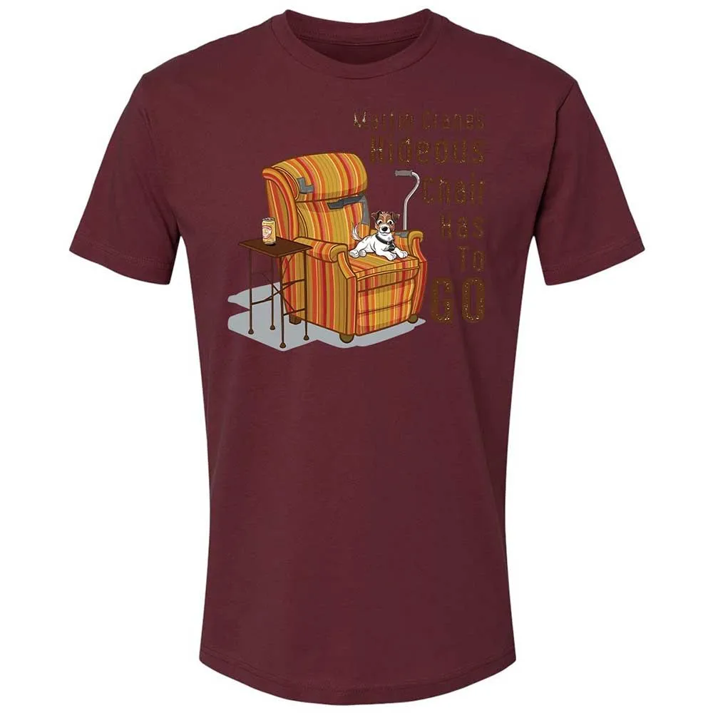 Martin Crane's Hideous Chair - Maroon - 19