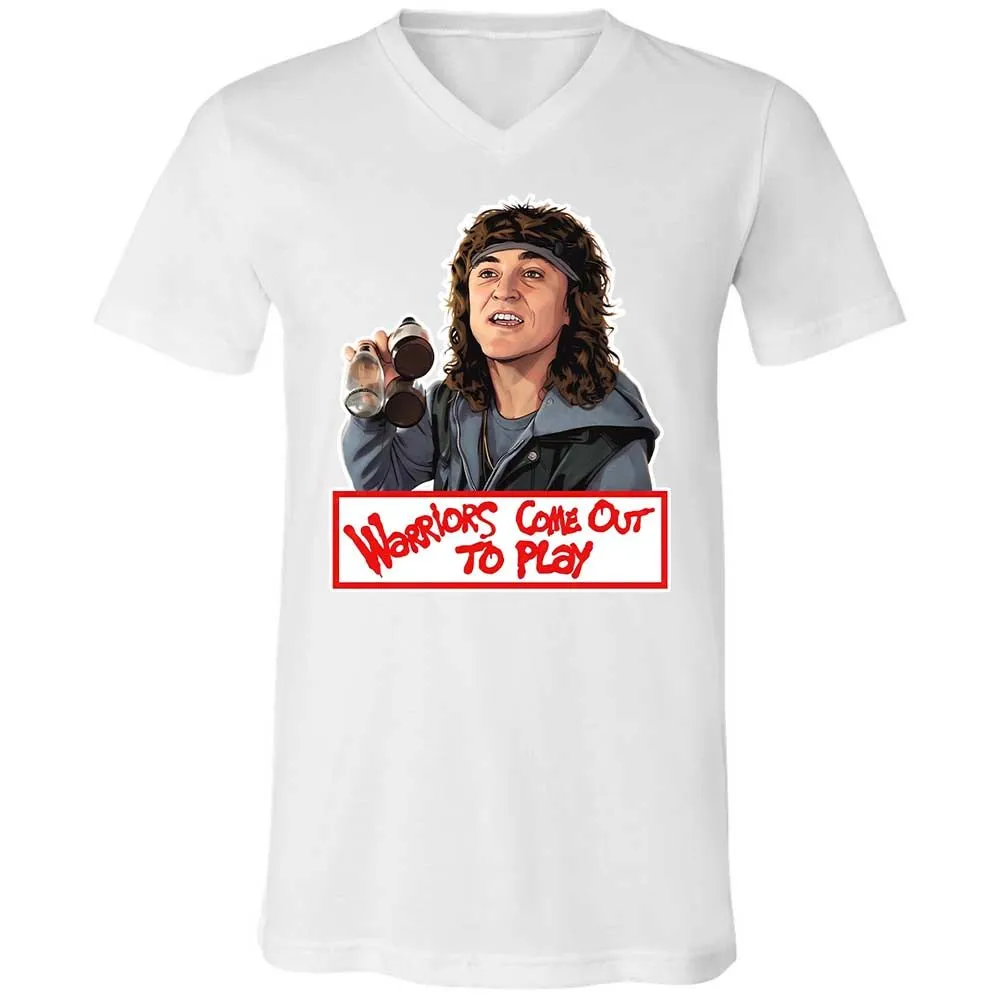 Unisex V-Neck T-Shirt - CEZQG2CL - White - 16