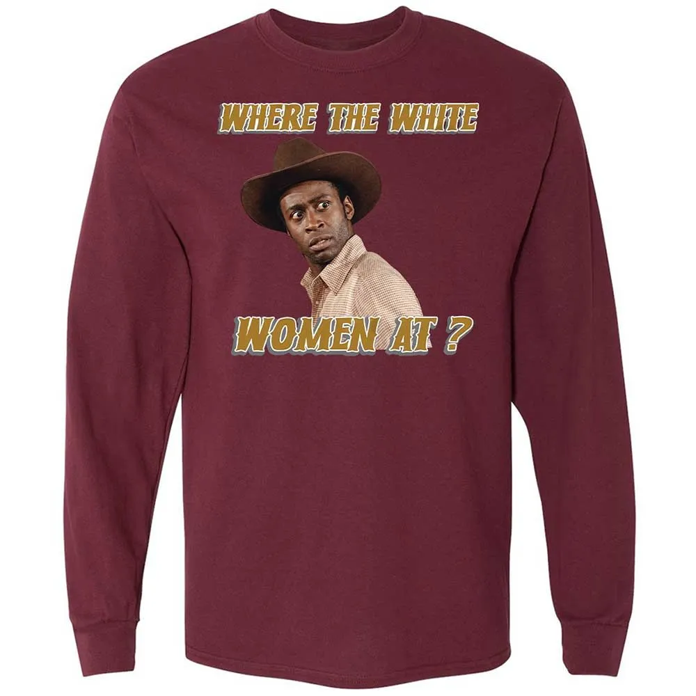 Long Sleeve T-Shirt - X8VTG6X7 - Maroon - 6