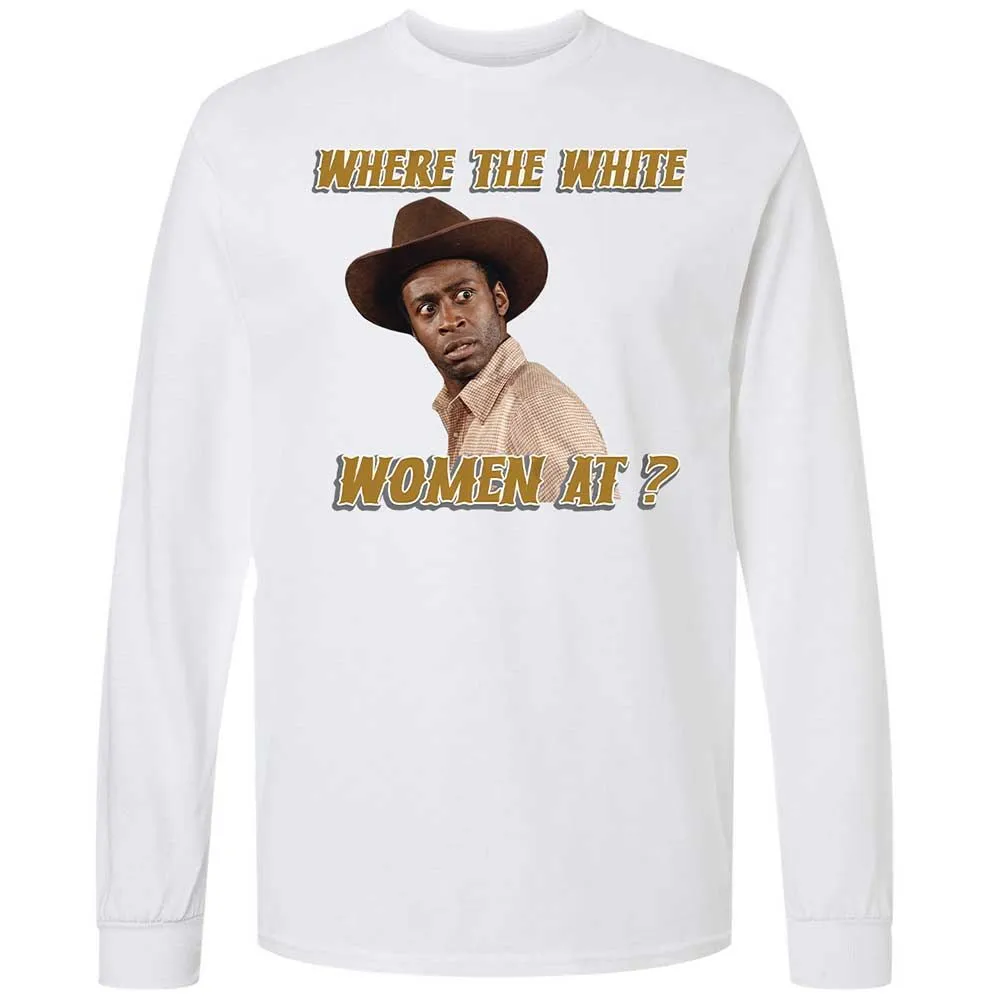 Long Sleeve T-Shirt - X8VTG6X7 - White - 17
