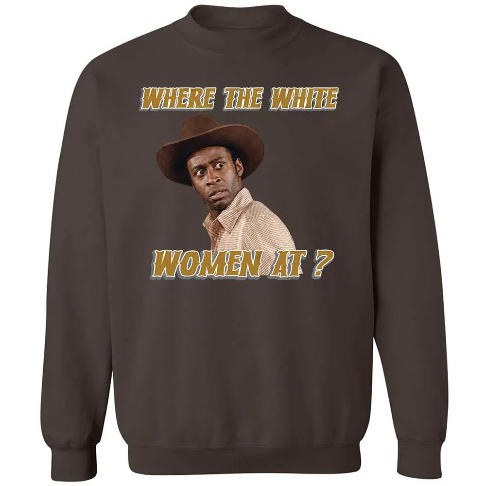 Classic Unisex Sweatshirt - 51XYJ5BH - Dark Chocolate - 4