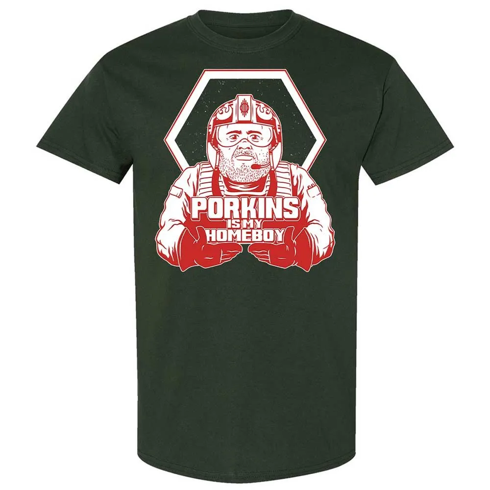 Porkins Is My Homeboy - Forest Green - 5