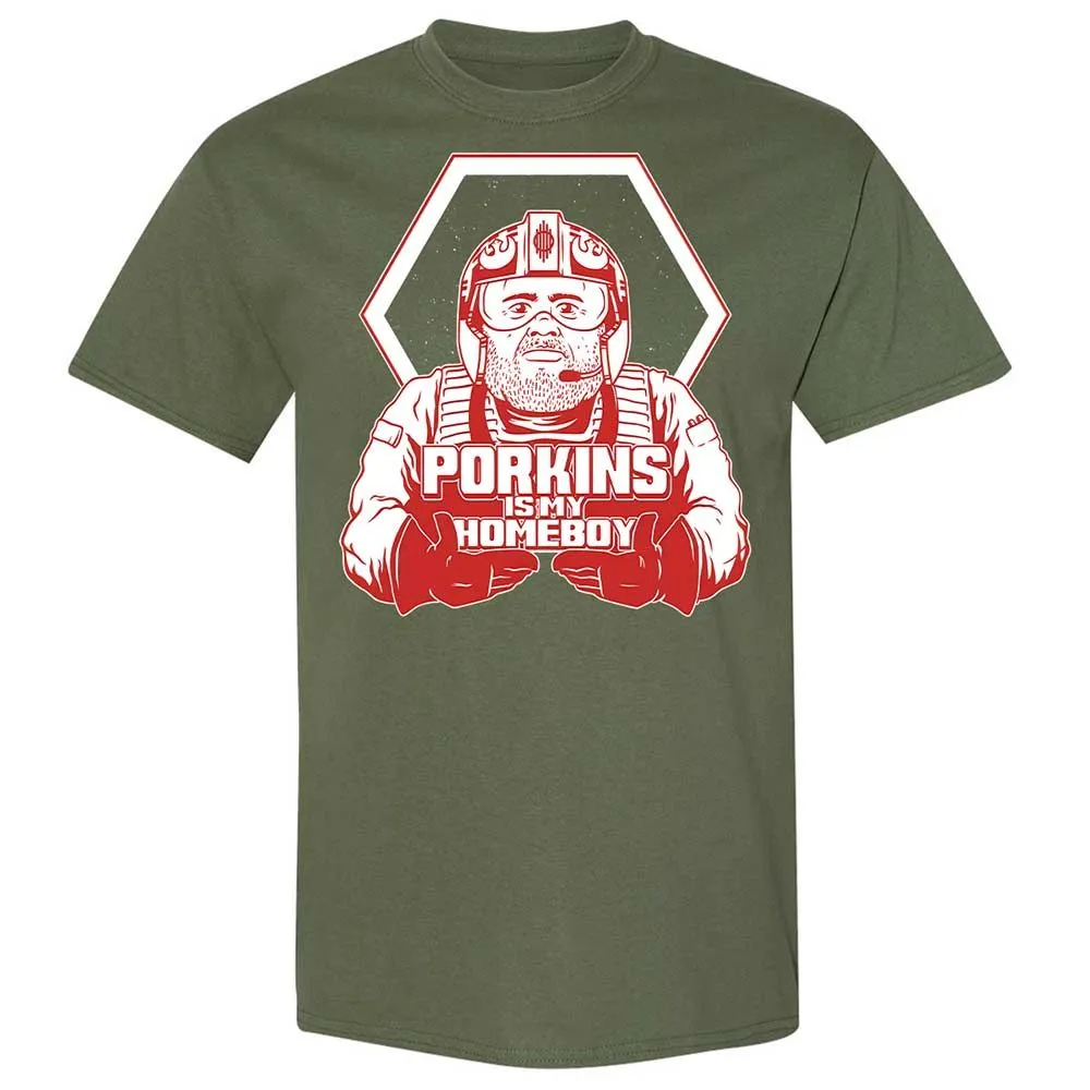 Porkins Is My Homeboy - Military Green - 9