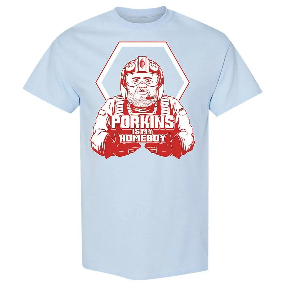 Porkins Is My Homeboy - Light Blue - 20