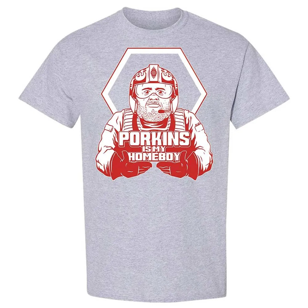 Porkins Is My Homeboy - Sport Grey - 21