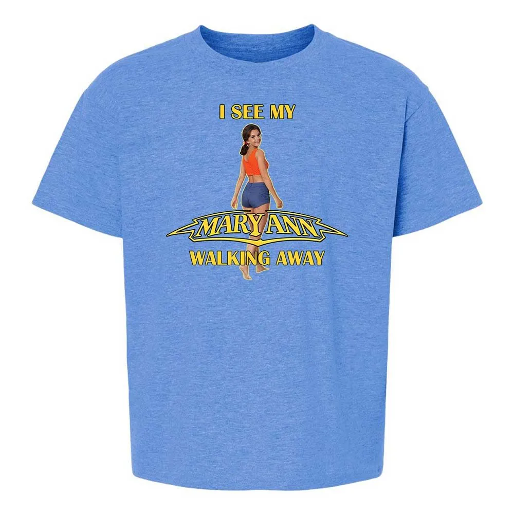 Kids T-Shirt - T9LSPAEQ - Heather Royal - 13
