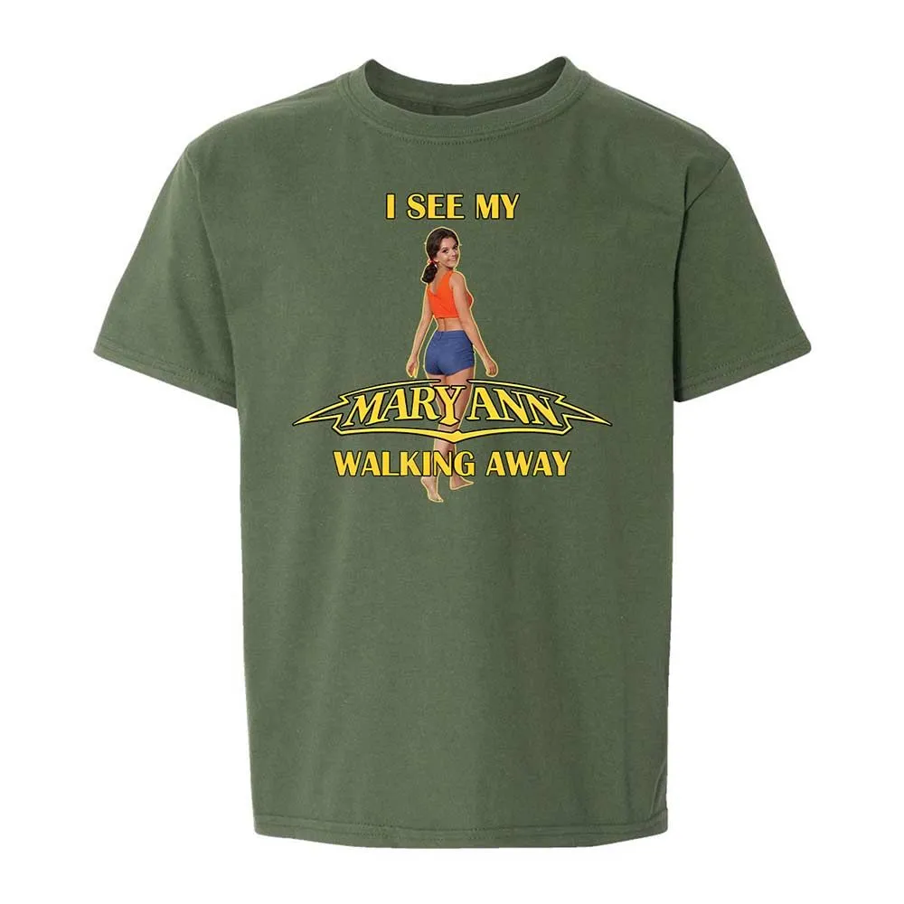 Kids T-Shirt - T9LSPAEQ - Military Green - 19