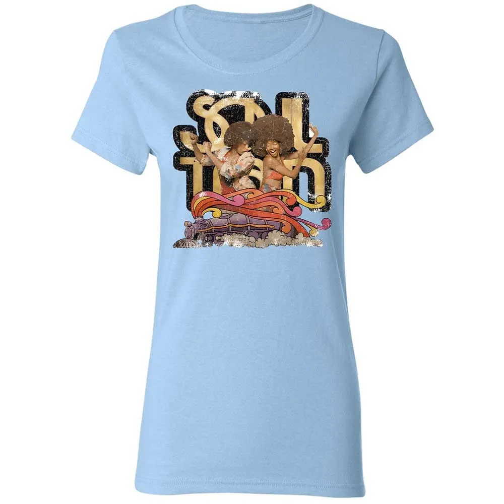 Retro Soul Train Dance Vibes - Light Blue - 6
