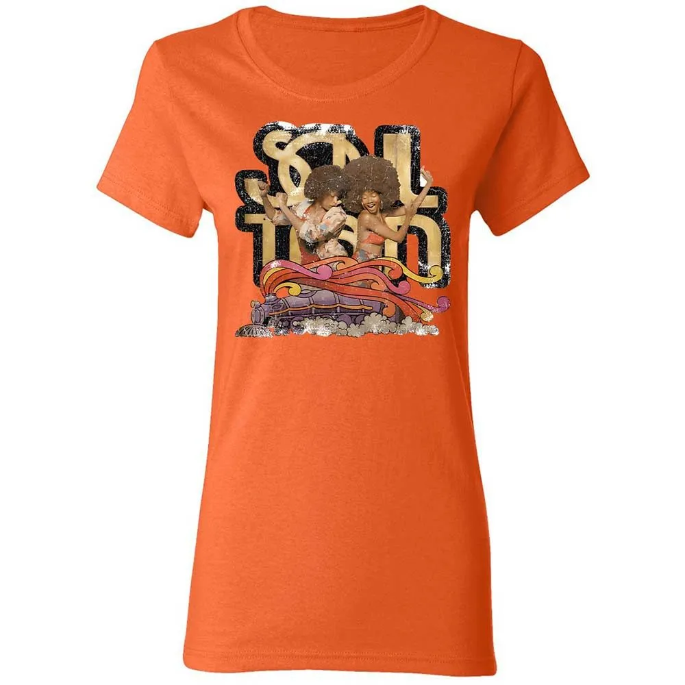 Retro Soul Train Dance Vibes - Orange - 12