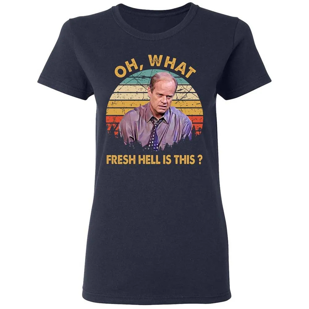 Oh What Fresh Hell Is This - Navy - 2