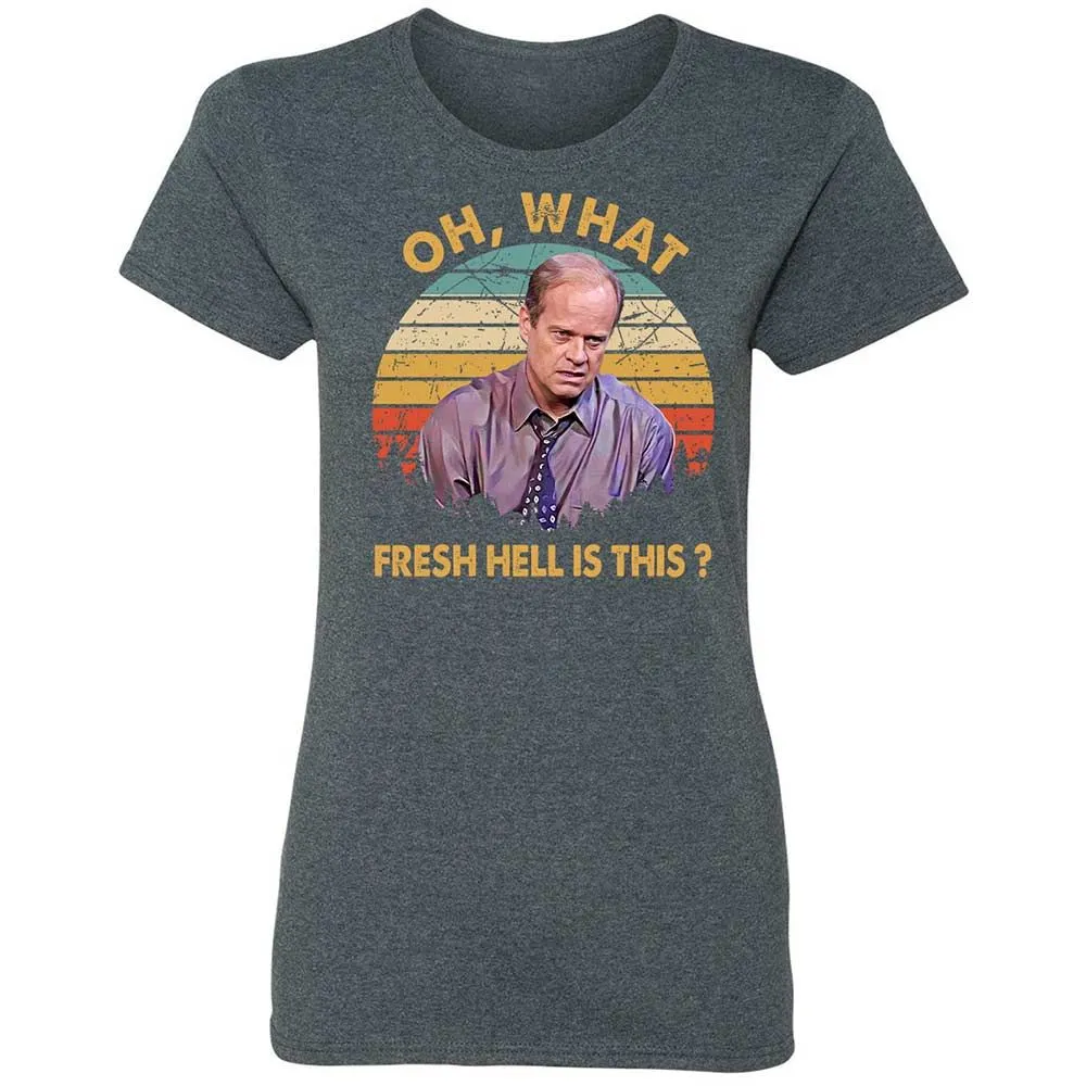 Oh What Fresh Hell Is This - Dark Heather - 6