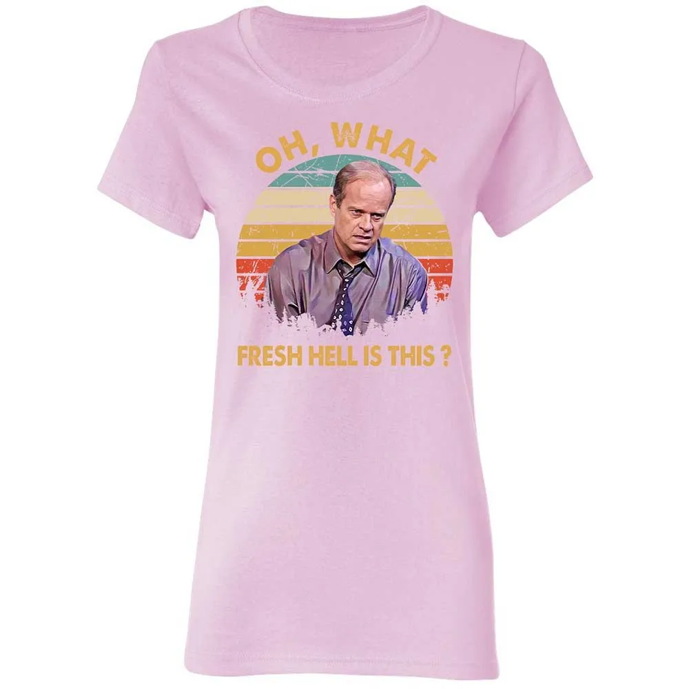 Oh What Fresh Hell Is This - Light Pink - 8