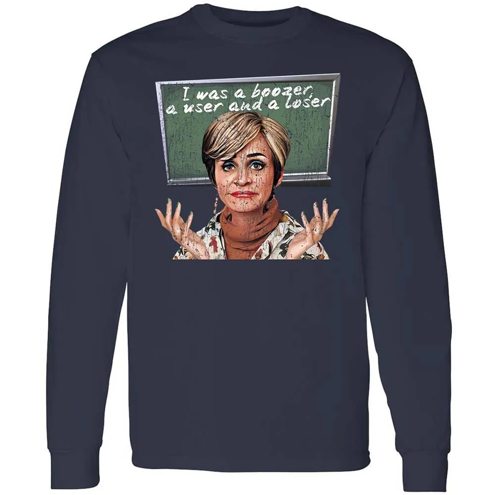 Long Sleeve T-Shirt - 1HGMUHNP - Navy - 2
