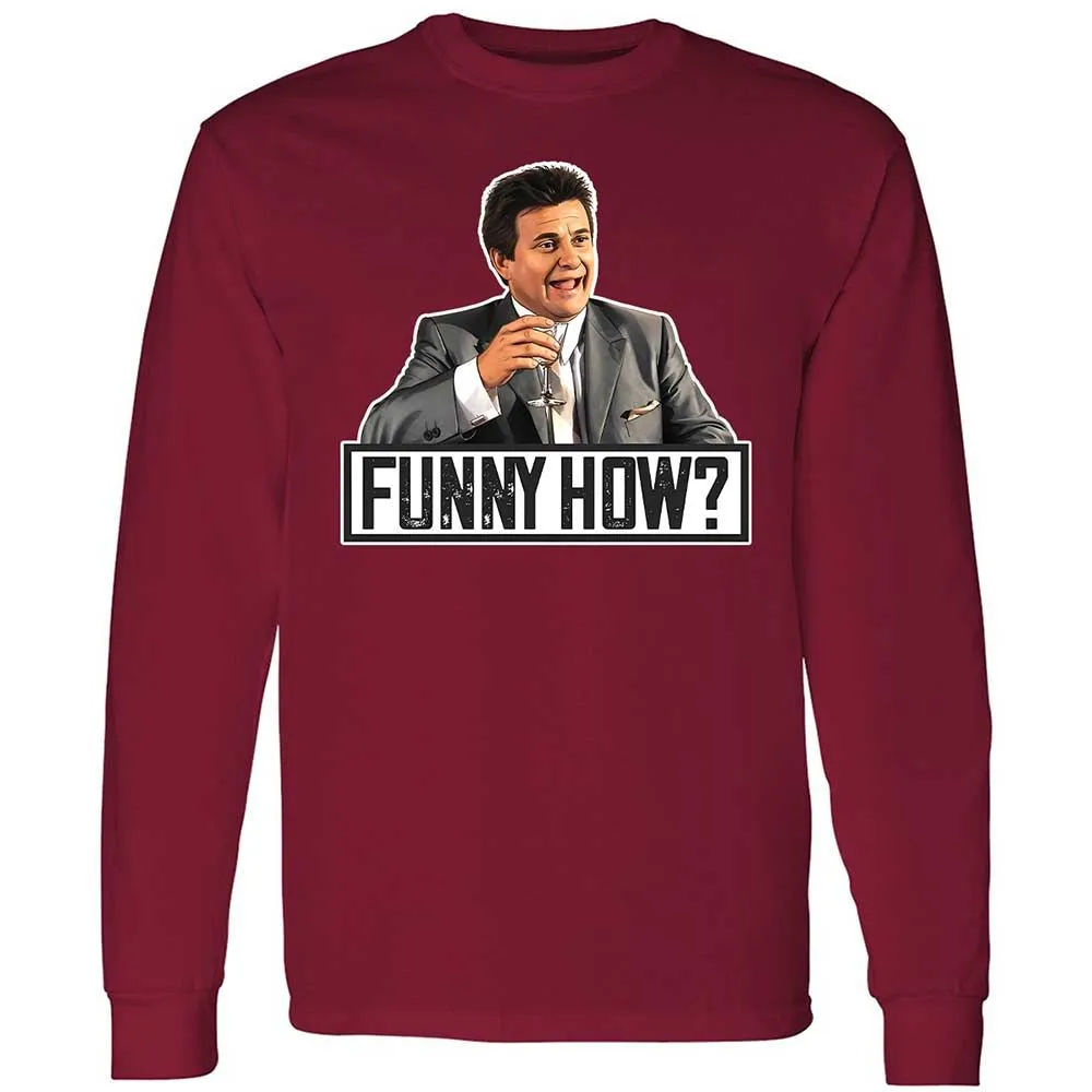Long Sleeve T-Shirt - M8VDBLZT - Cardinal Red - 7