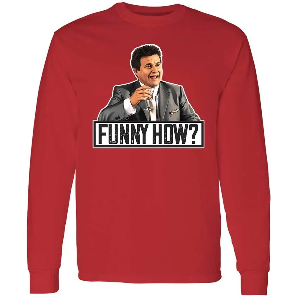 Long Sleeve T-Shirt - M8VDBLZT - Red - 11