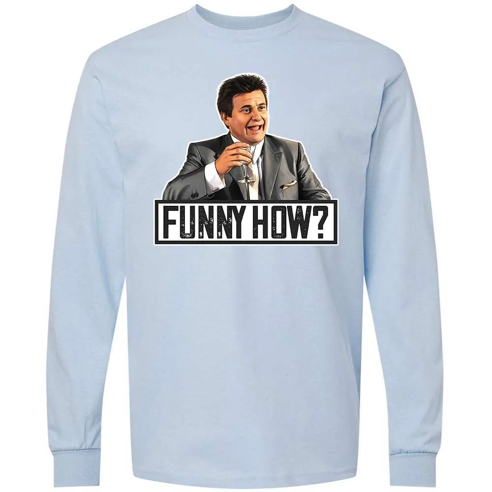 Long Sleeve T-Shirt - M8VDBLZT - Light Blue - 18