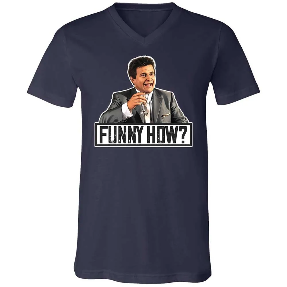 Unisex V-Neck T-Shirt - 29VAQ1FL - Navy - 2