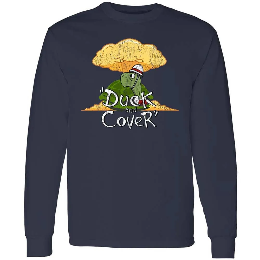 Long Sleeve T-Shirt - 1EJE4CF6 - Navy - 2