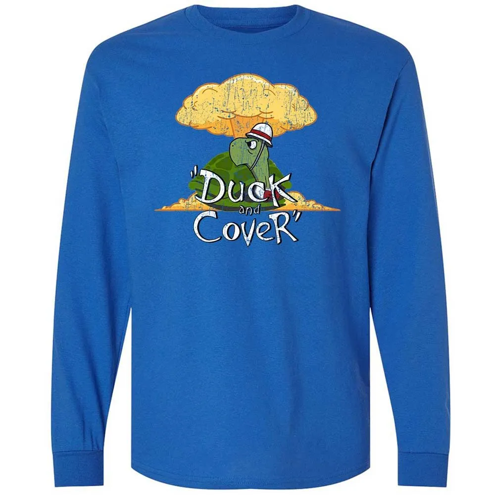 Long Sleeve T-Shirt - 1EJE4CF6 - Royal - 3
