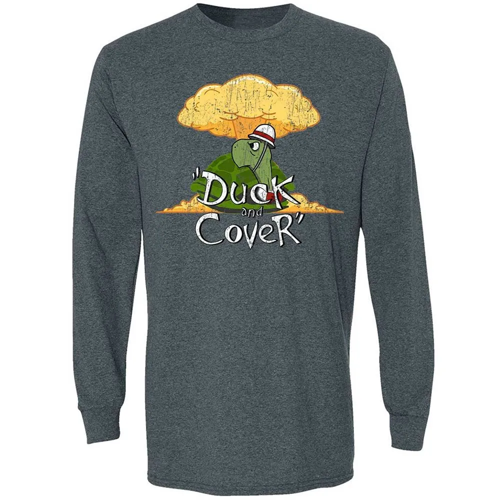 Long Sleeve T-Shirt - 1EJE4CF6 - Dark Heather - 5