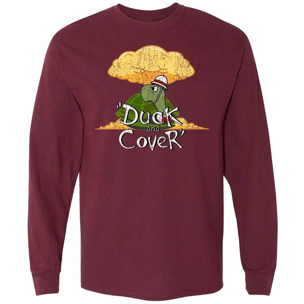 Long Sleeve T-Shirt - 1EJE4CF6 - Maroon - 6