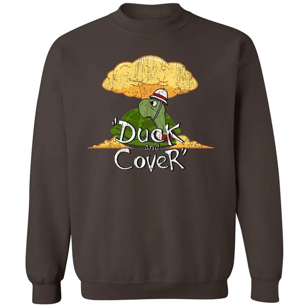 Classic Unisex Sweatshirt - 6M5B1KA5 - Dark Chocolate - 4
