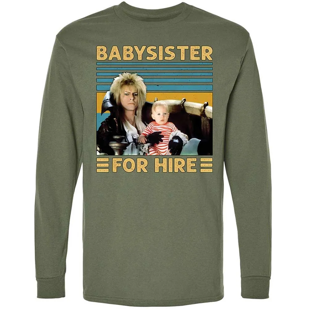 Long Sleeve T-Shirt - V7G86DC2 - Military Green - 9