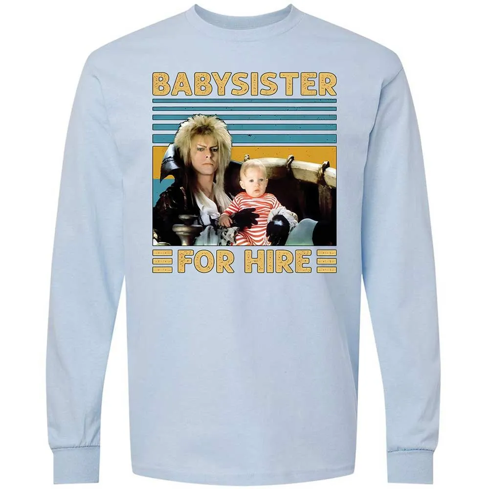 Long Sleeve T-Shirt - V7G86DC2 - Light Blue - 18