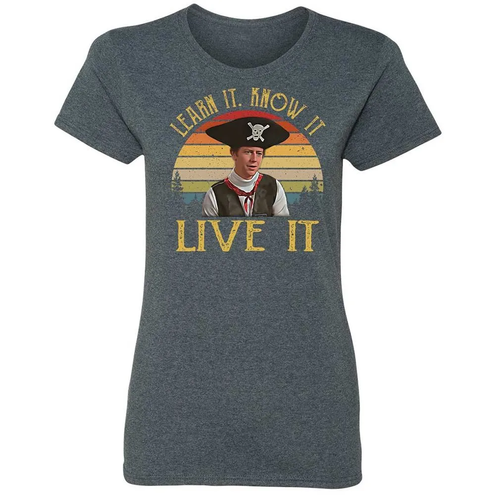 Women's T-Shirt - CRLUCKF3 - Dark Heather - 6