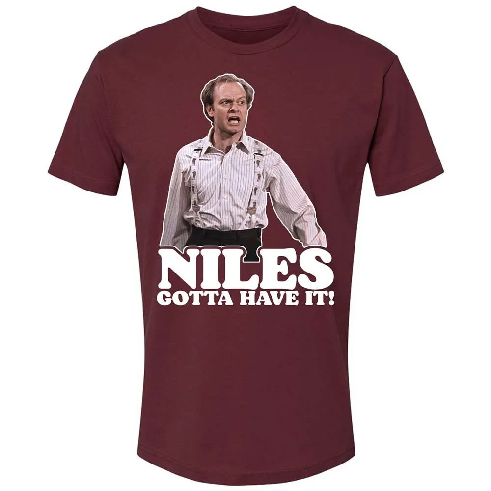 Niles Gotta Have It - Maroon - 10