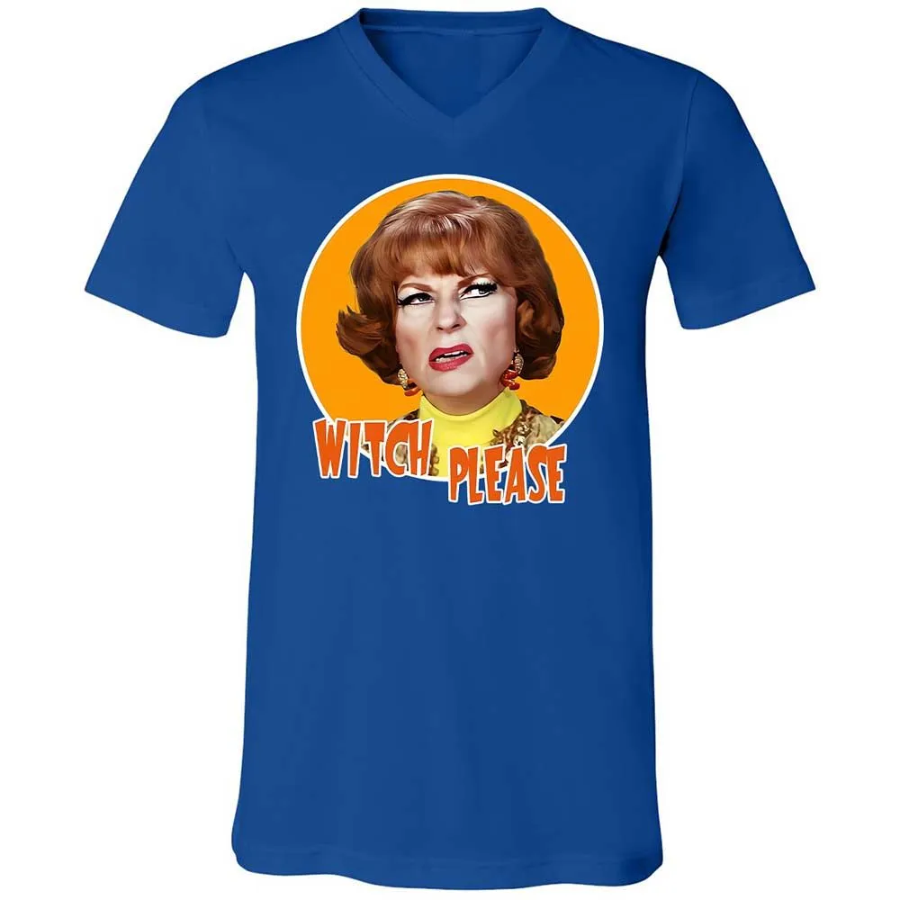 Unisex V-Neck T-Shirt - Y3EJEZ6C - True Royal - 4