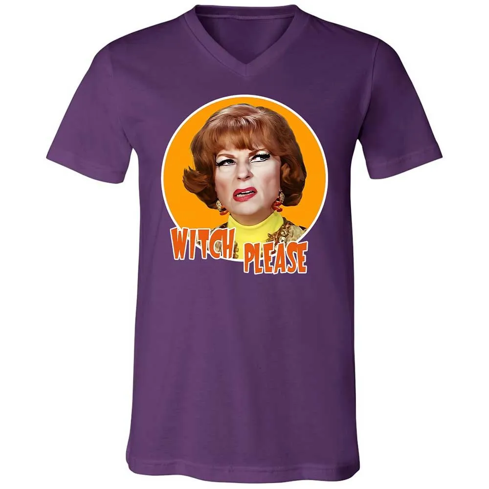 Unisex V-Neck T-Shirt - Y3EJEZ6C - Team Purple - 10