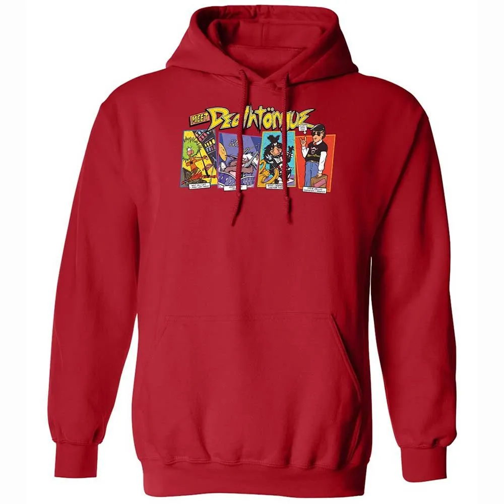 Classic Unisex Hoodie - JXTDNSEE - Red - 10