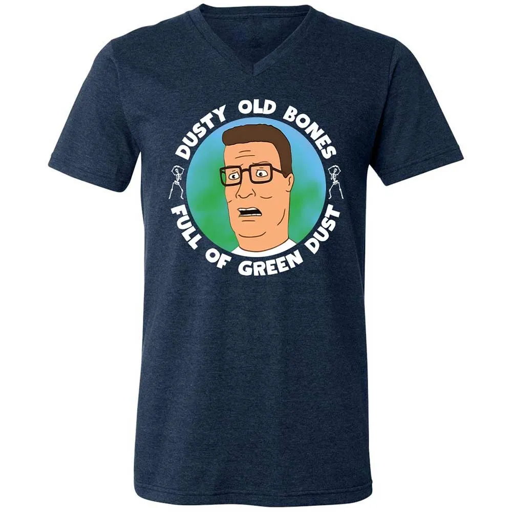 Dusty Old Bones Full of Green - Heather Navy - 3