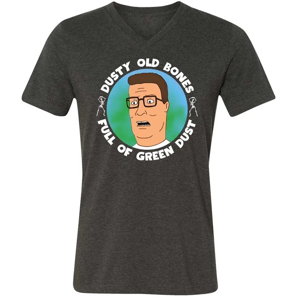 Dusty Old Bones Full of Green - Dark Grey Heather - 9