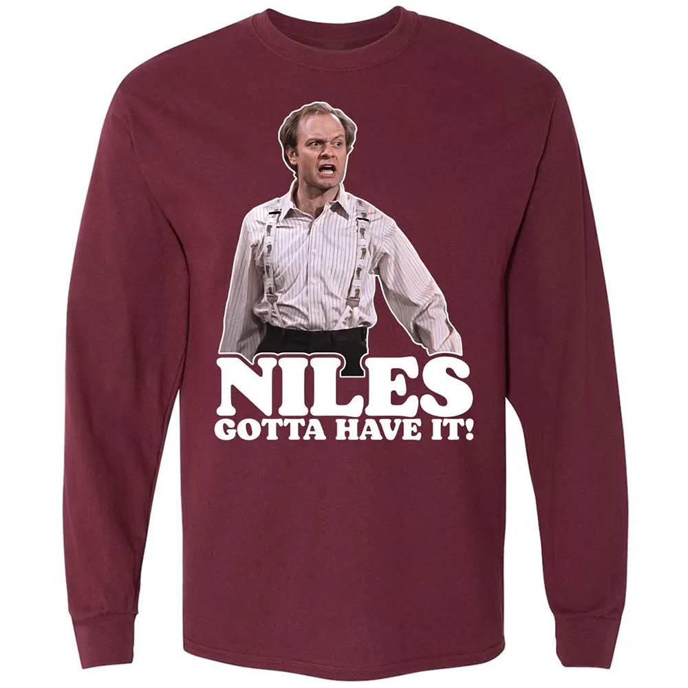 Niles Gotta Have It - Maroon - 6