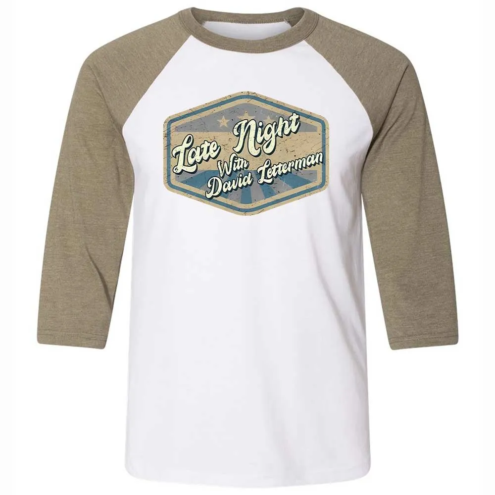 Late Night with David Letterman - White/Heather Olive - 4