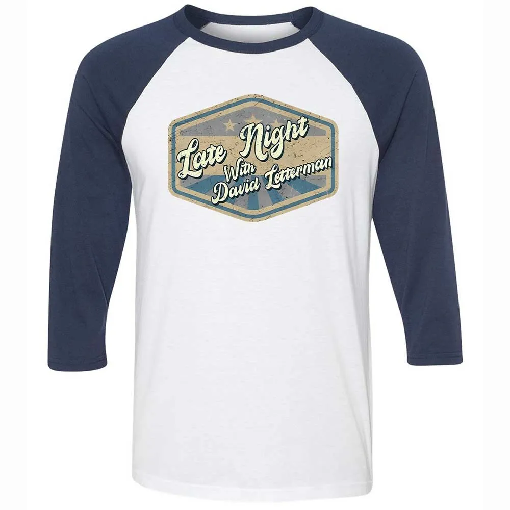 Late Night with David Letterman - White/Navy - 8