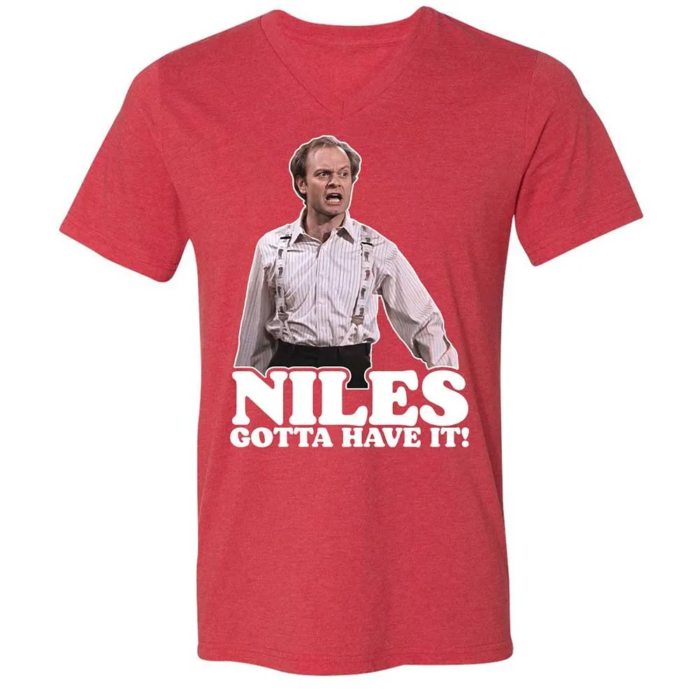 Niles Gotta Have It - Heather Red - 7