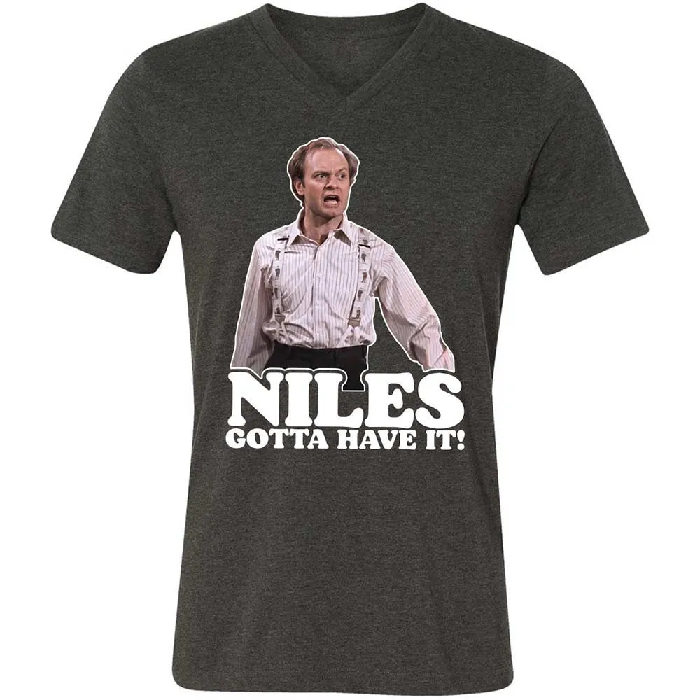 Niles Gotta Have It - Dark Grey Heather - 9