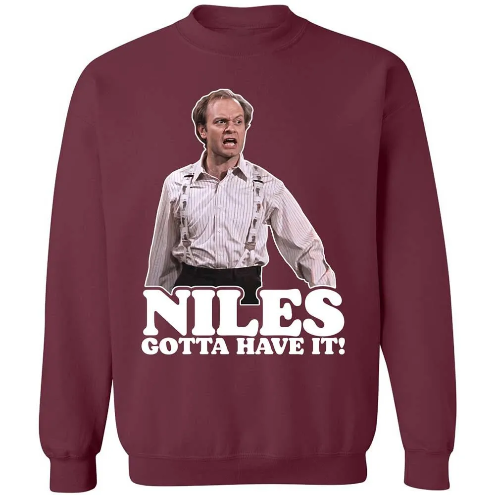 Niles Gotta Have It - Maroon - 8