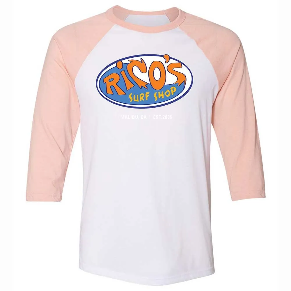Rico's Surf Shop - White/Heather Peach - 5